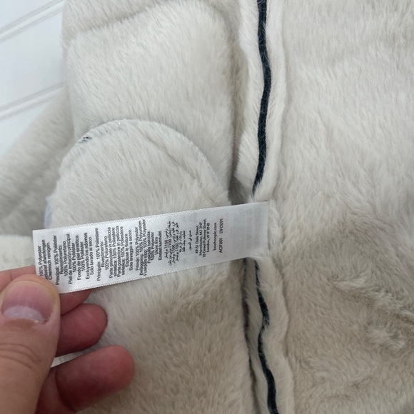 NWT Nasty Gal Women's Faux Fur/vegan leather Black Bomber Jacket Size 24 - Picture 11 of 11